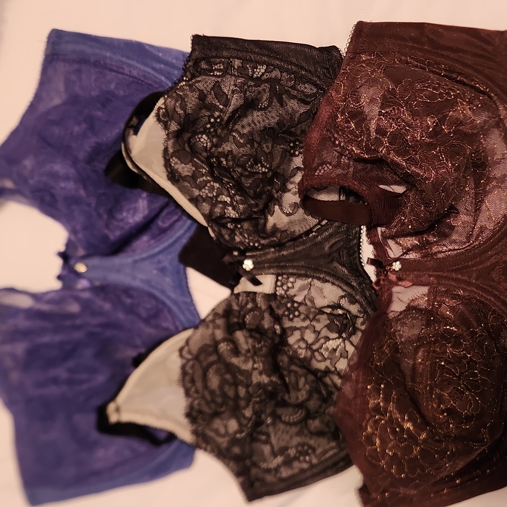 Wacoal/ Sheer Lace Bra Set / Variety Size/ EUC/